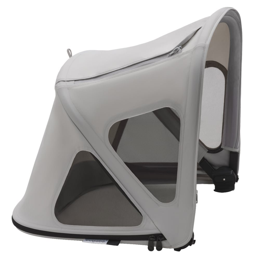 Capotina cu extensie plasa insecte Bugaboo Fox 5 Fox Cub Lynx misty grey – imaginea 2