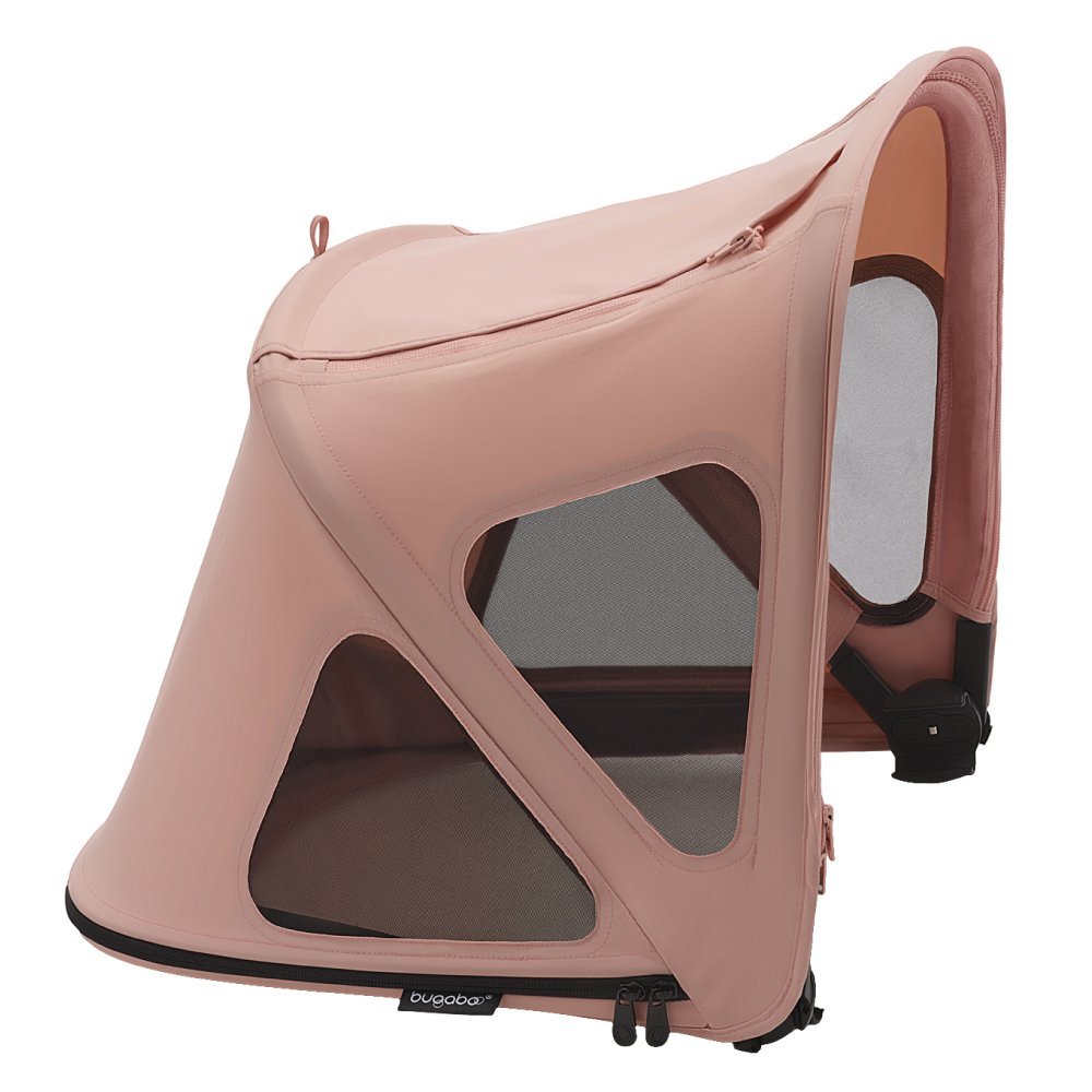 Capotina cu extensie plasa insecte Bugaboo Fox 5 Fox Cub Lynx morning pink – imaginea 2