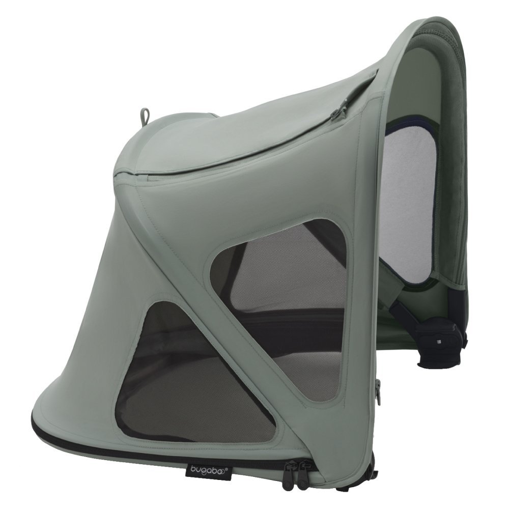 Capotina cu extensie plasa insecte Bugaboo Fox 5 Fox Cub Lynx pine green – imaginea 2
