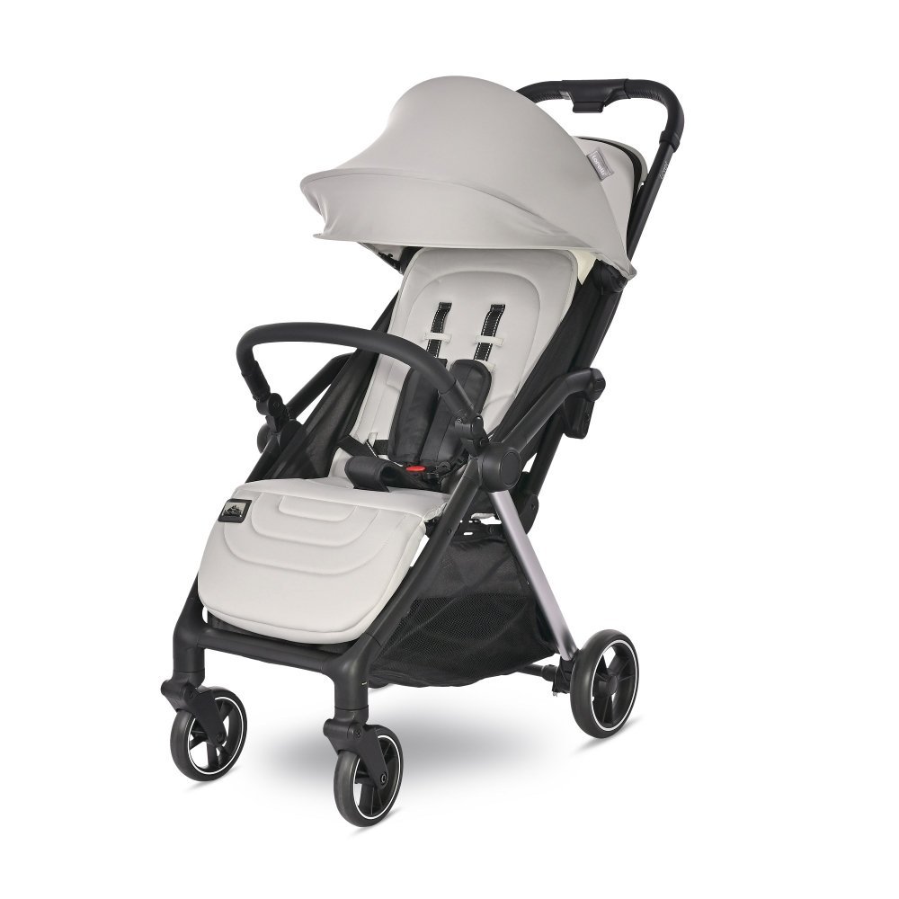 Carucior 2 in 1 autofold Loret pana la 22 kg Grey Jasper – imaginea 2