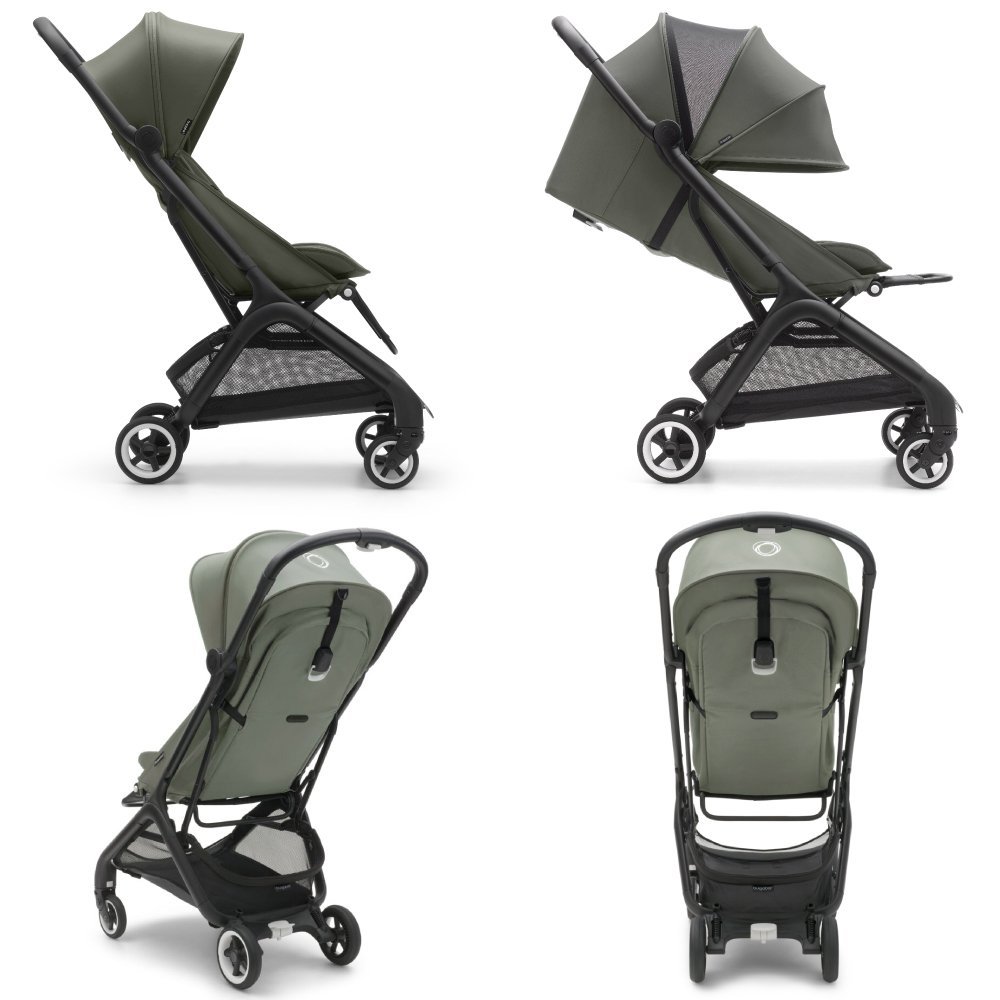 Carucior Bugaboo Butterfly black forest green – imaginea 3
