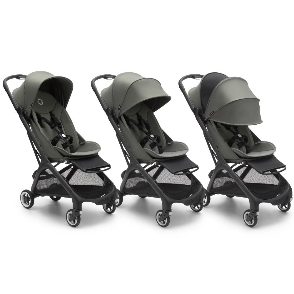Carucior Bugaboo Butterfly black forest green – imaginea 4
