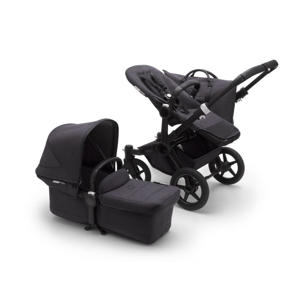 Carucior Bugaboo Donkey 3 Mono mineral black washed black – imaginea 2