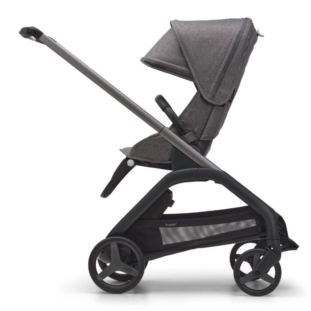 Carucior Bugaboo Dragonfly graphite grey melange – imaginea 3