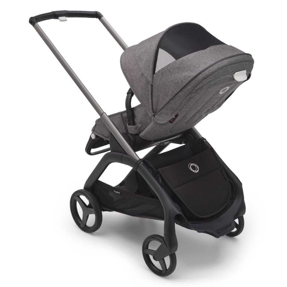 Carucior Bugaboo Dragonfly graphite grey melange – imaginea 4