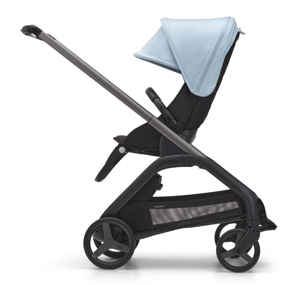 Carucior Bugaboo Dragonfly graphite midnight black skyline blue – imaginea 3
