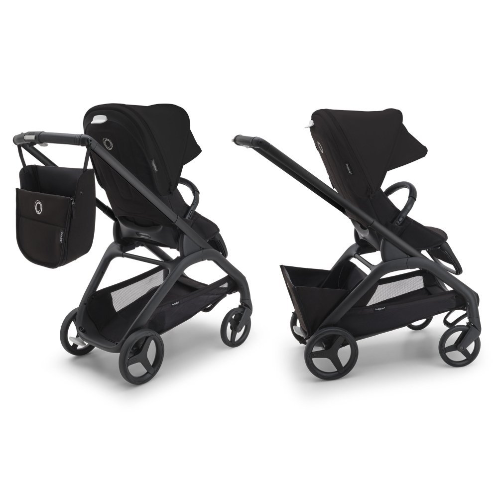 Carucior Bugaboo Dragonfly graphite midnight black skyline blue – imaginea 5