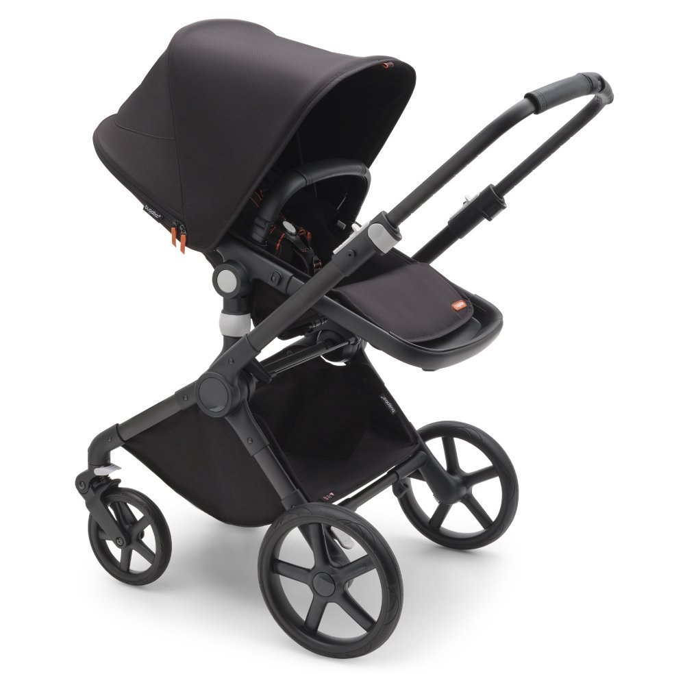 Carucior 2 in 1 Bugaboo Fox Cub black midnight black – imaginea 4