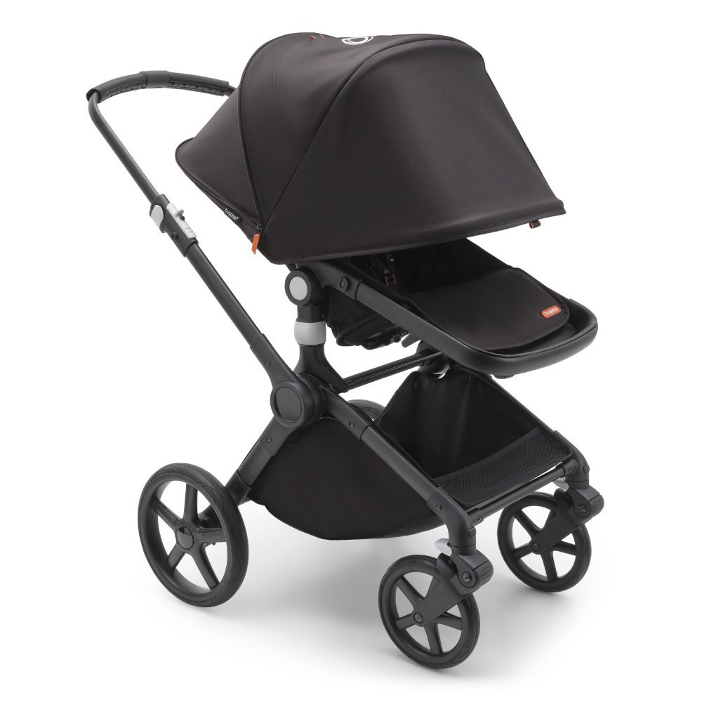 Carucior 2 in 1 Bugaboo Fox Cub black midnight black – imaginea 6
