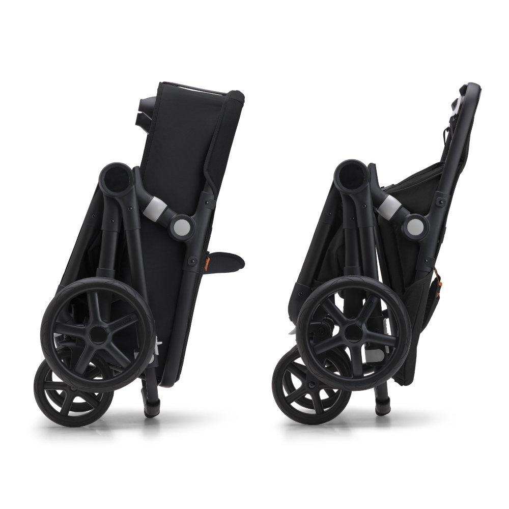 Carucior 2 in 1 Bugaboo Fox Cub black stormy blue – imaginea 7