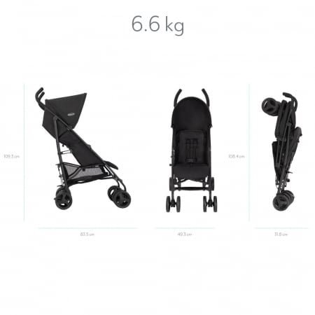 Carucior Graco EZLite midnight – imaginea 5
