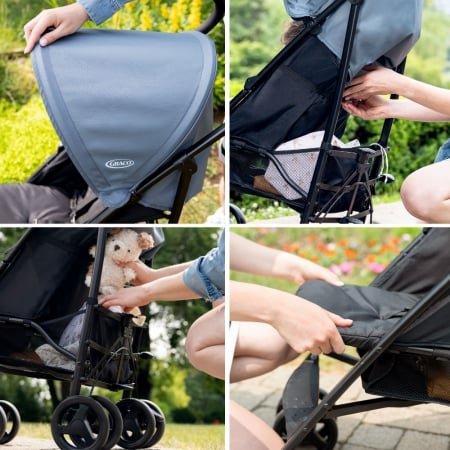 Carucior Graco EZLite midnight – imaginea 6