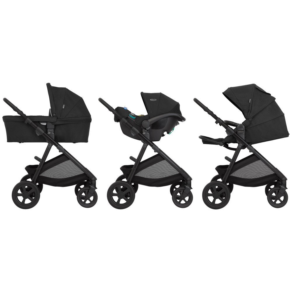 Carucior Graco Near2Me DLX 3 in 1 Midnight – imaginea 3