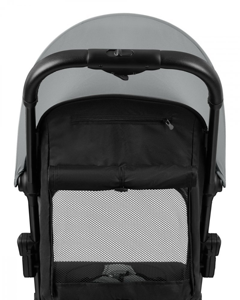 Carucior cu pliere automata KikkaBoo pana la 22kg Ciela Gri – imaginea 7