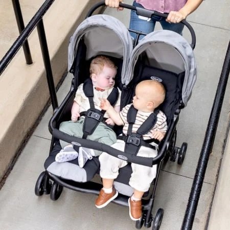 Carucior gemeni Graco DuoRider Steeple Gray – imaginea 8