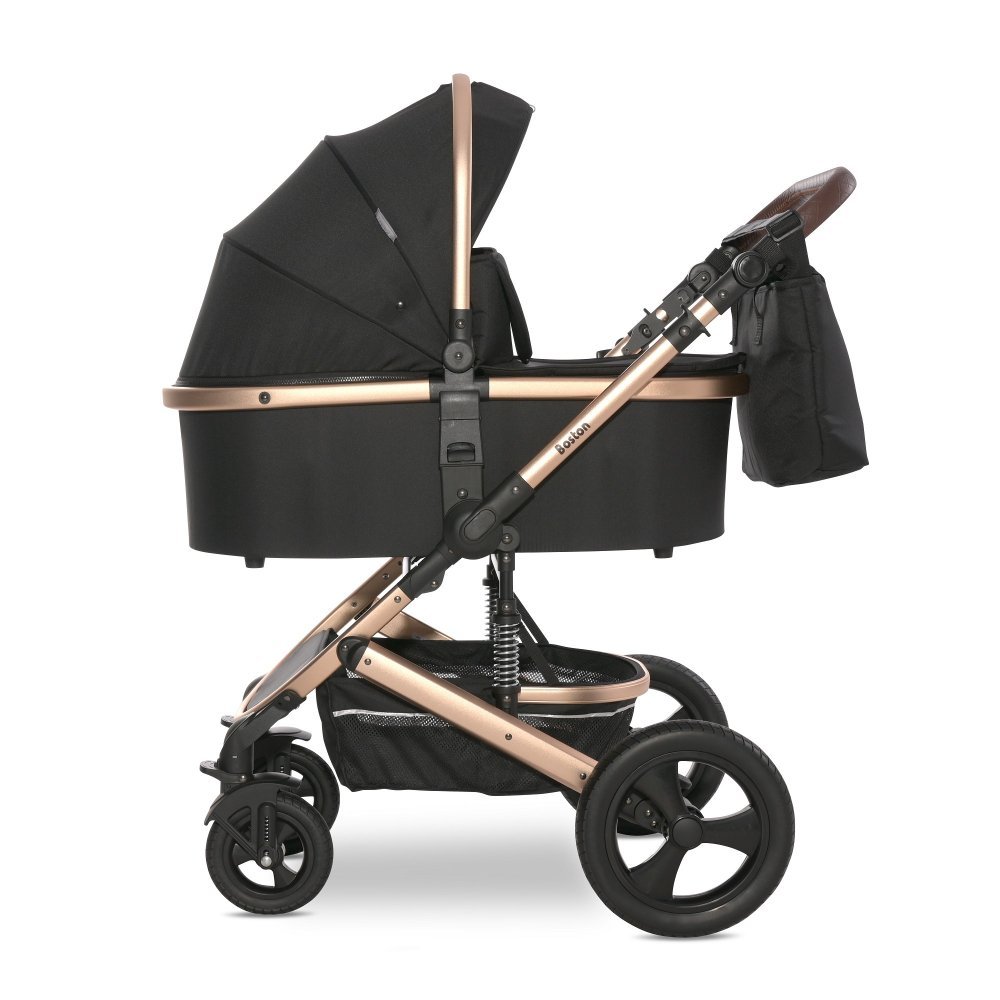 Carucior transformabil Boston pana la 22 kg Black – imaginea 3