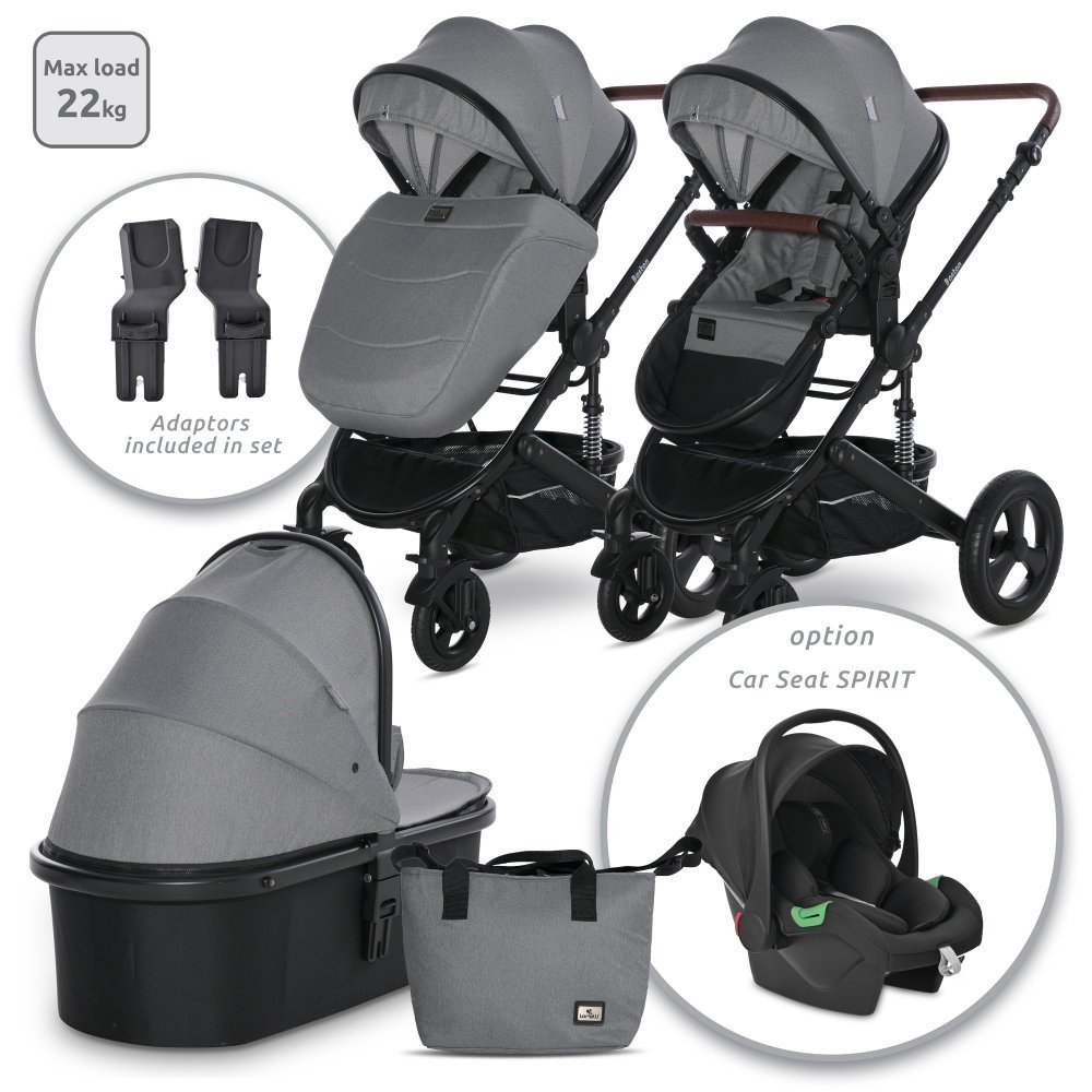 Carucior transformabil Boston pana la 22 kg Dolphin Grey – imaginea 5