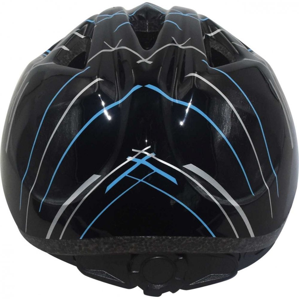 Casca protectie Volare pentru bicicleta copii 47-51 cm black – imaginea 4