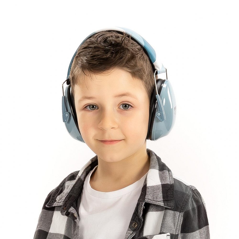 Casti antifonice pentru copii Reer SNR 27 SilentGuard Kids albastru – imaginea 3