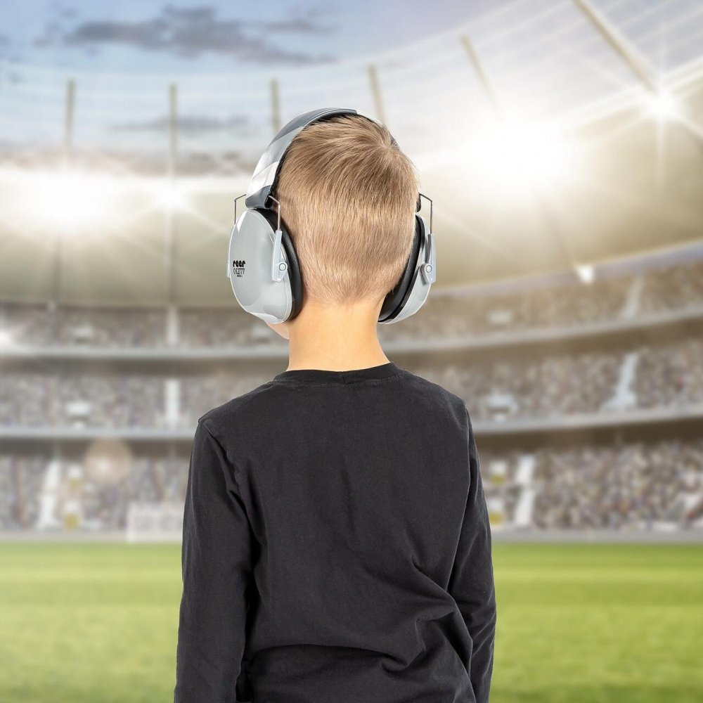 Casti antifonice pentru copii Reer SNR 27 SilentGuard Kids gri – imaginea 4