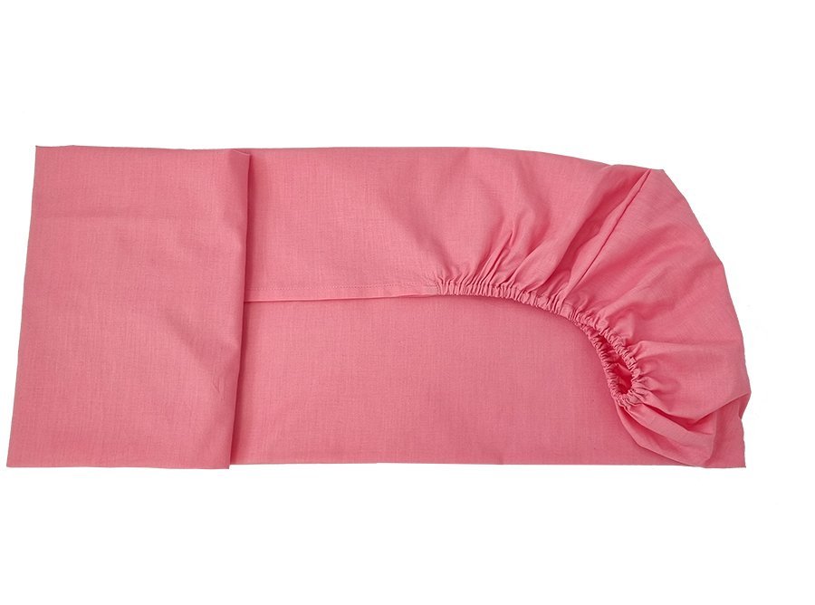 Cearceaf cu elastic din bumbac Flamingo 52×95 cm