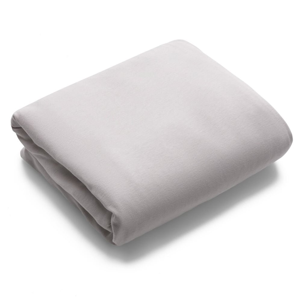 Cearsaf bumbac patut Bugaboo Stardust mineral white 91×51 cm