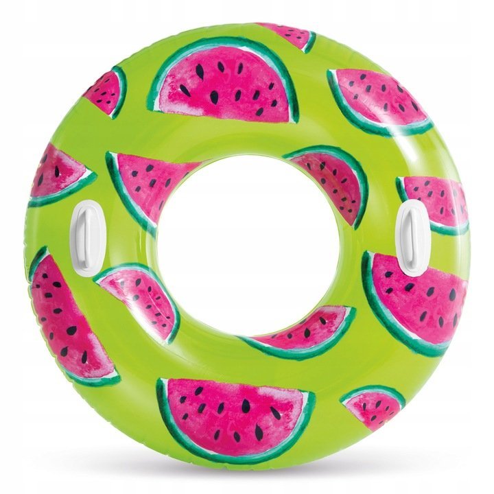 Colac gonflabil cu manere Intex 107 cm Pepene – imaginea 2