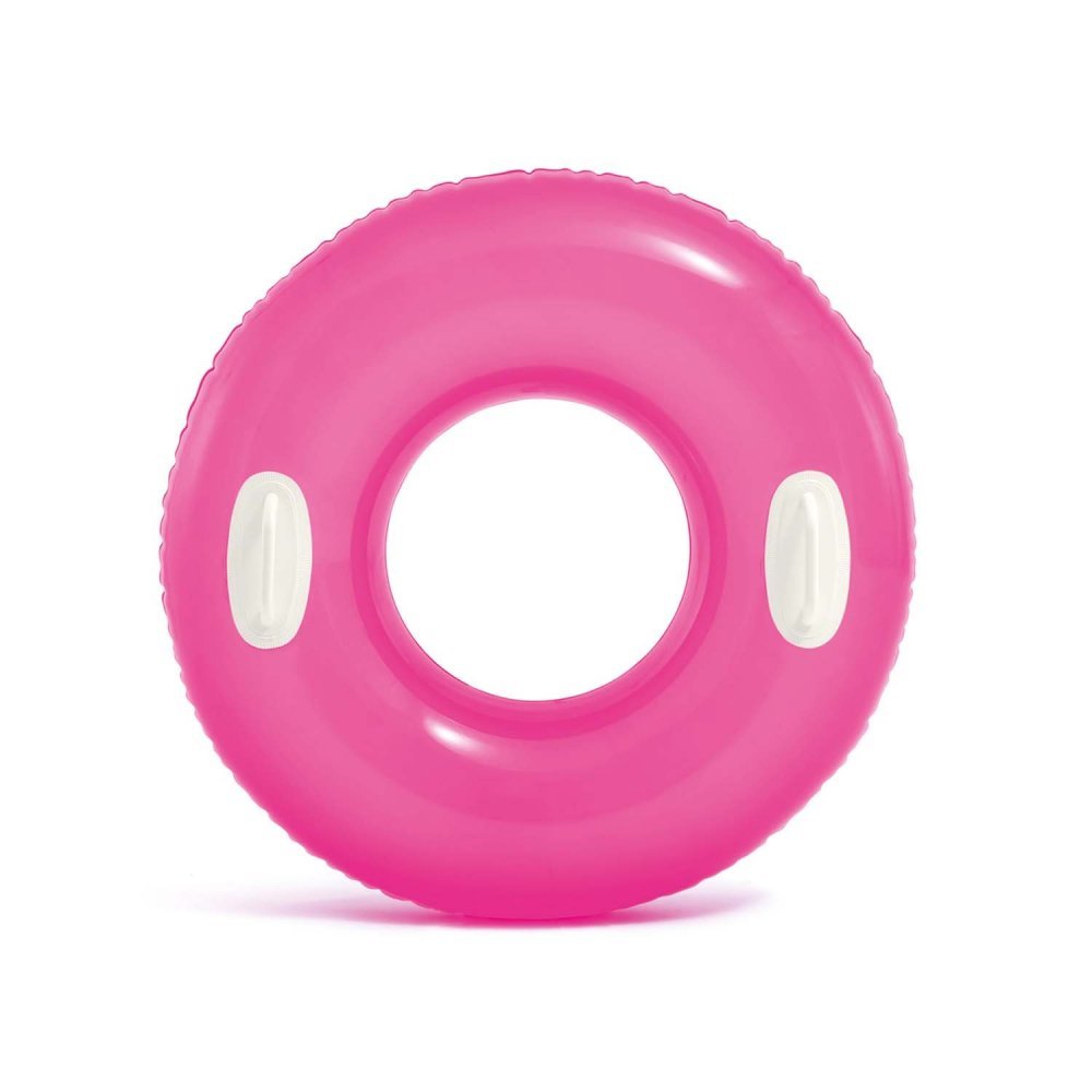 Colac gonflabil cu manere Intex 76 cm Roz – imaginea 3