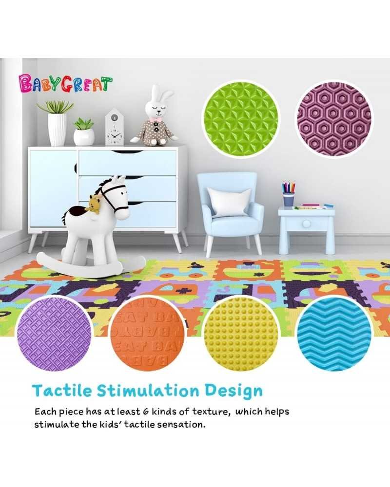 Covoras Puzzle Lumea jucariilor 92×92 cm – imaginea 4
