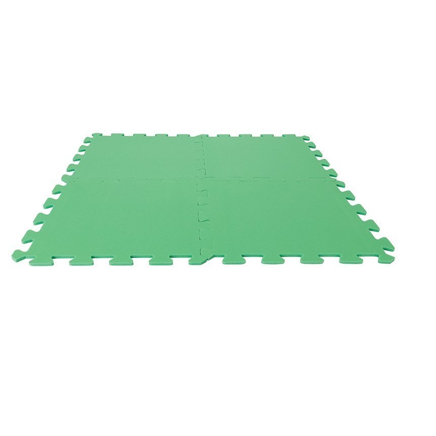 Covoras puzzle din spuma Poly play Mat 50×50 cm Green