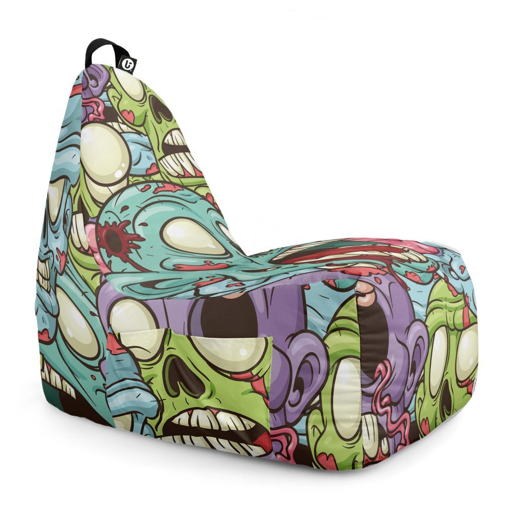 Fotoliu Puf Bean Bag tip Chill XL Zombie – imaginea 6