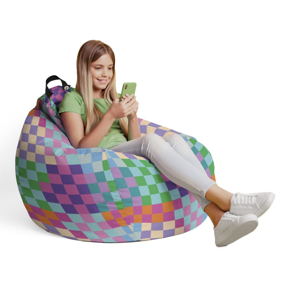 Fotoliu Puf Bean Bag tip Para L Squares – imaginea 3