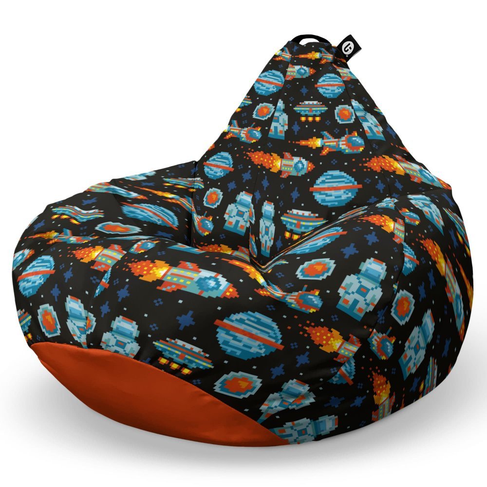 Fotoliu Puf Bean Bag tip Para XL Game Space Retro – imaginea 5