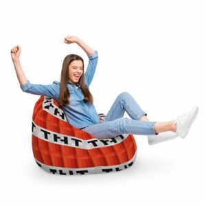 Fotoliu Puf Bean Bag tip Para XL Minecraft TNT