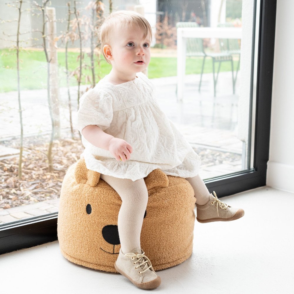 Fotoliu puf Childhome Teddy 40 cm – imaginea 4