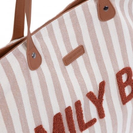 Geanta Childhome Family Bag nude alb – imaginea 2