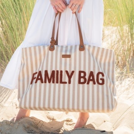 Geanta Childhome Family Bag nude alb – imaginea 3