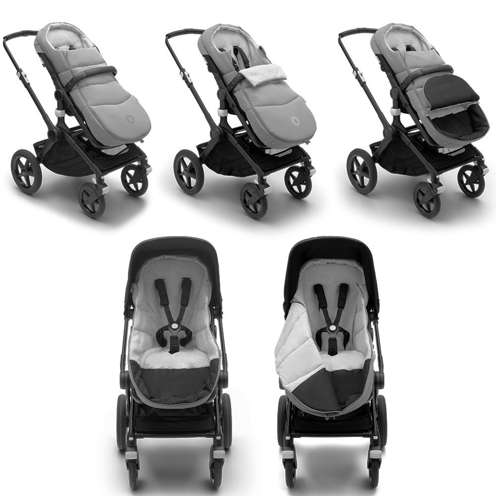 Husa de picioare universala carucior Bugaboo midnight black – imaginea 2