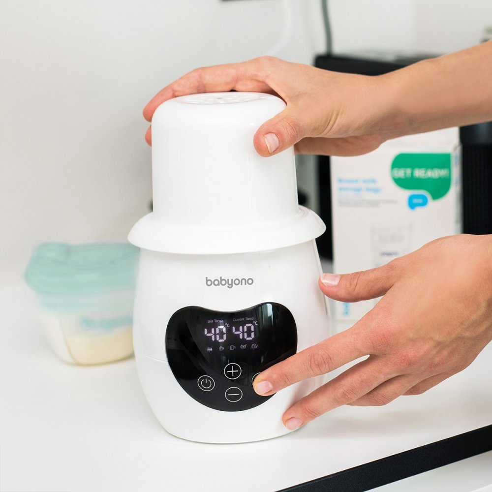 Incalzitor si sterilizator Baby Ono electronic alb – imaginea 3