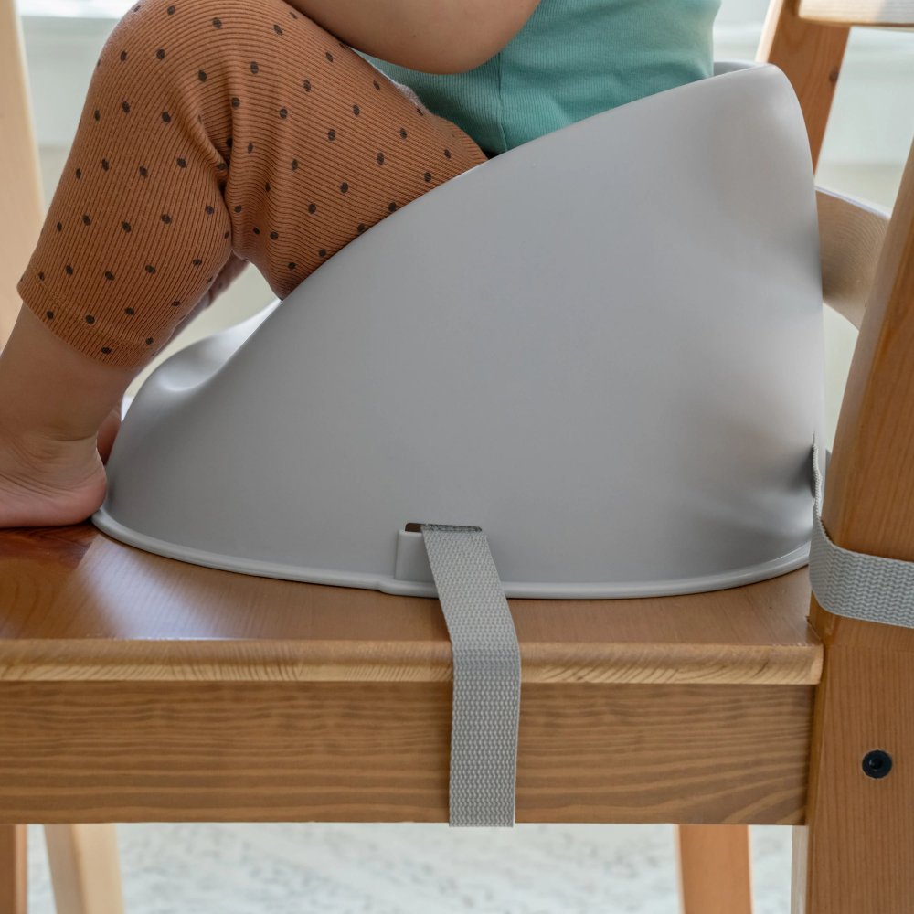 Scaun de masa si booster Ity by Ingenuity My Spot Easy-Clean grey – imaginea 6
