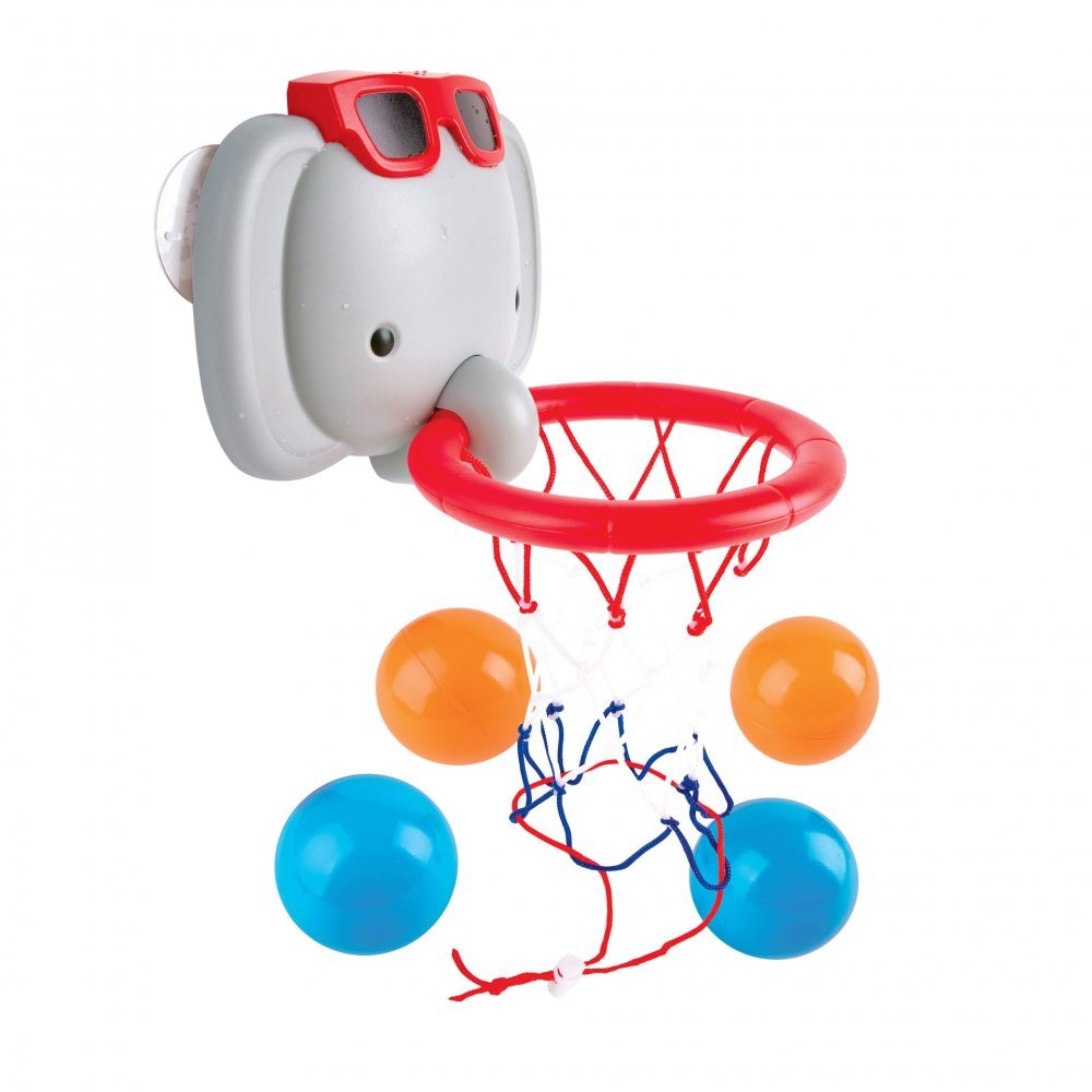Jucarie de baie Cos de baschet cu elefant – imaginea 5