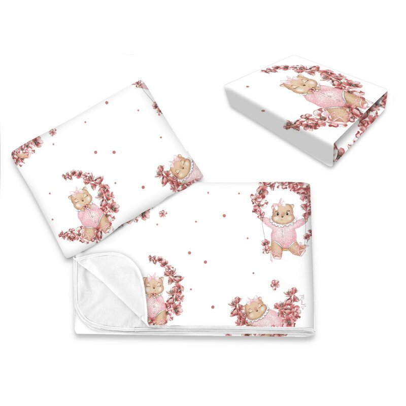 Lenjerie patut cu 3 piese MimiNu 120×60 cm din bumbac Betty – imaginea 2