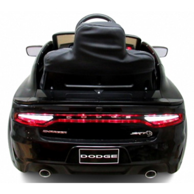 Masinuta electrica pentru copii SRT R-Sport Dodge 1-5 ani negru 90W cu telecomanda, roti EVA, pornire lenta, scaun piele, Mp3 si Usb, 107x68x53 cm – imaginea 3