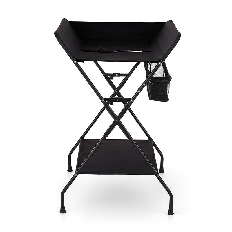 Masuta multifunctionala Feedo pentru infasat si schimbat scutece 80.5x67x102.5 cm negru – imaginea 2
