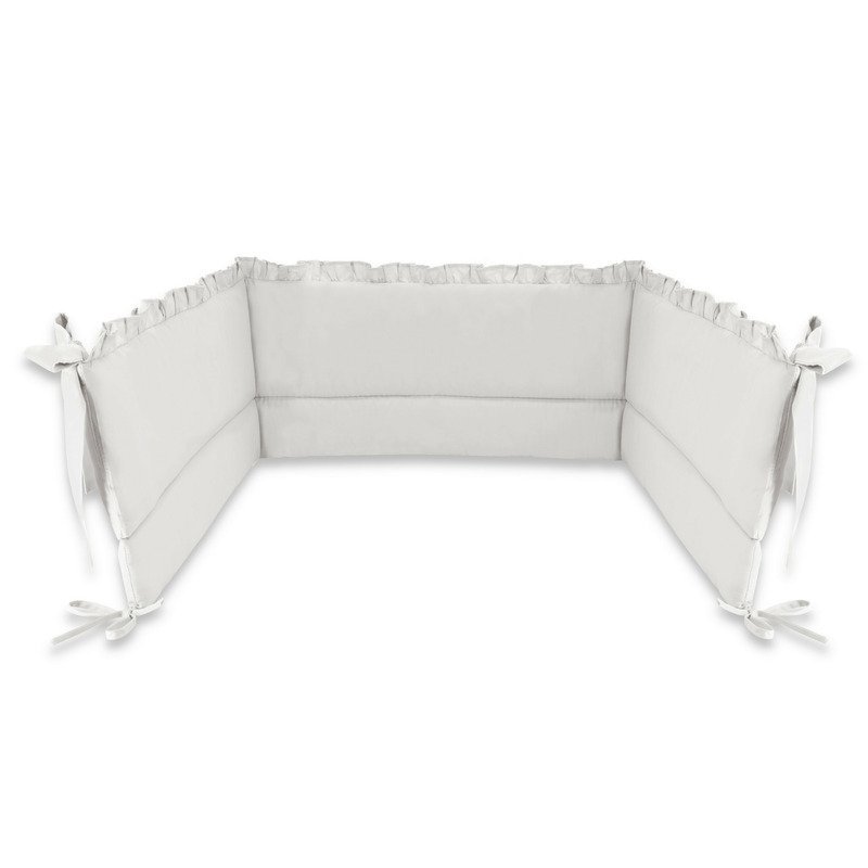 Set lenjerie patut 5 piese MimiNu 120×60 cm Royal Grey – imaginea 2