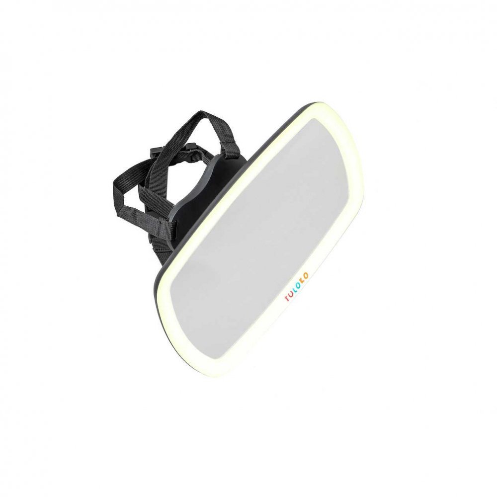 Oglinda auto retrovizoare Tuloko cu led 29×19 cm – imaginea 8