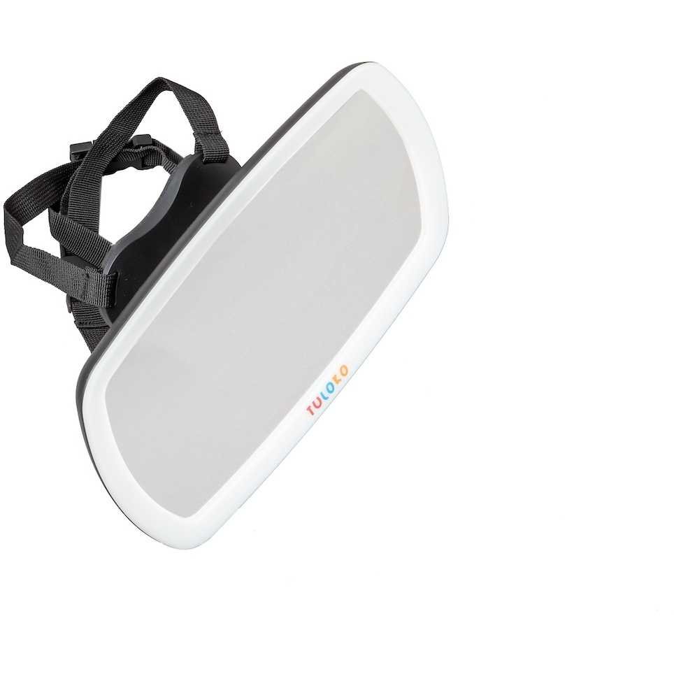 Oglinda auto retrovizoare Tuloko cu led 29×19 cm