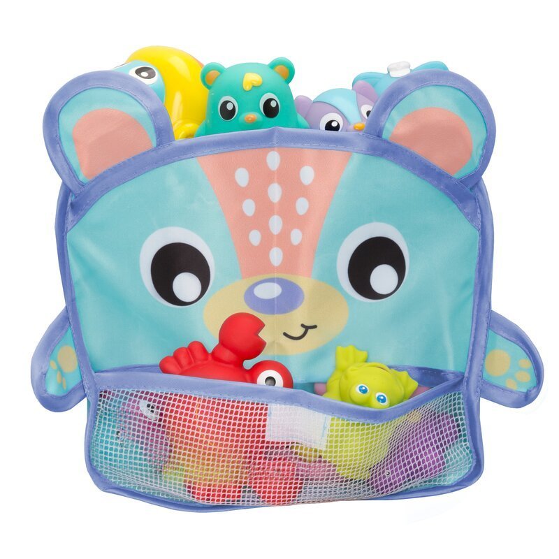 Organizator de baie Playgro pentru jucarii cu ventuze 6 luni+ Bear Multicolor – imaginea 3