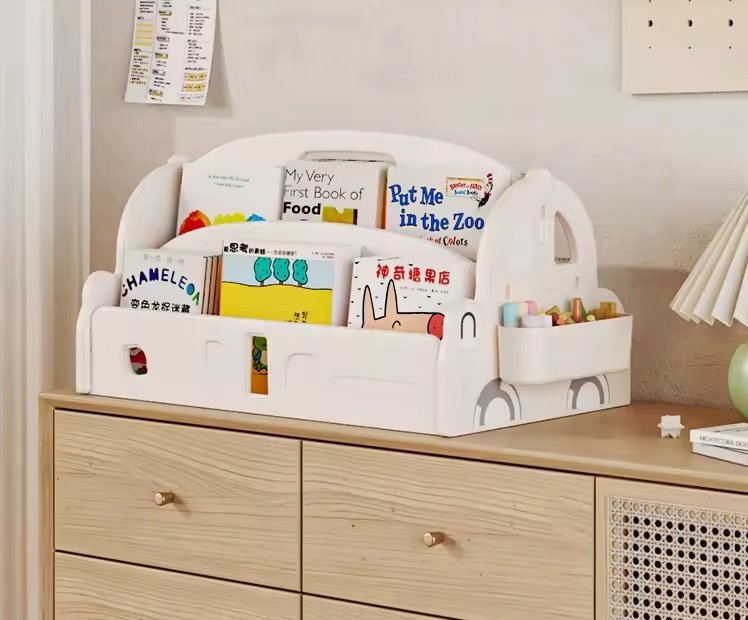 Organizator pentru carti Nichiduta Happy Car White – imaginea 2