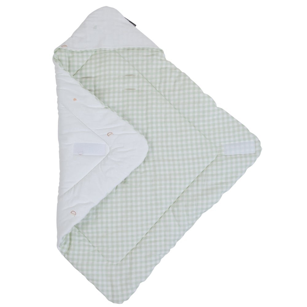Paturica de infasat Childhome 75×75 cm jerse tetra verde